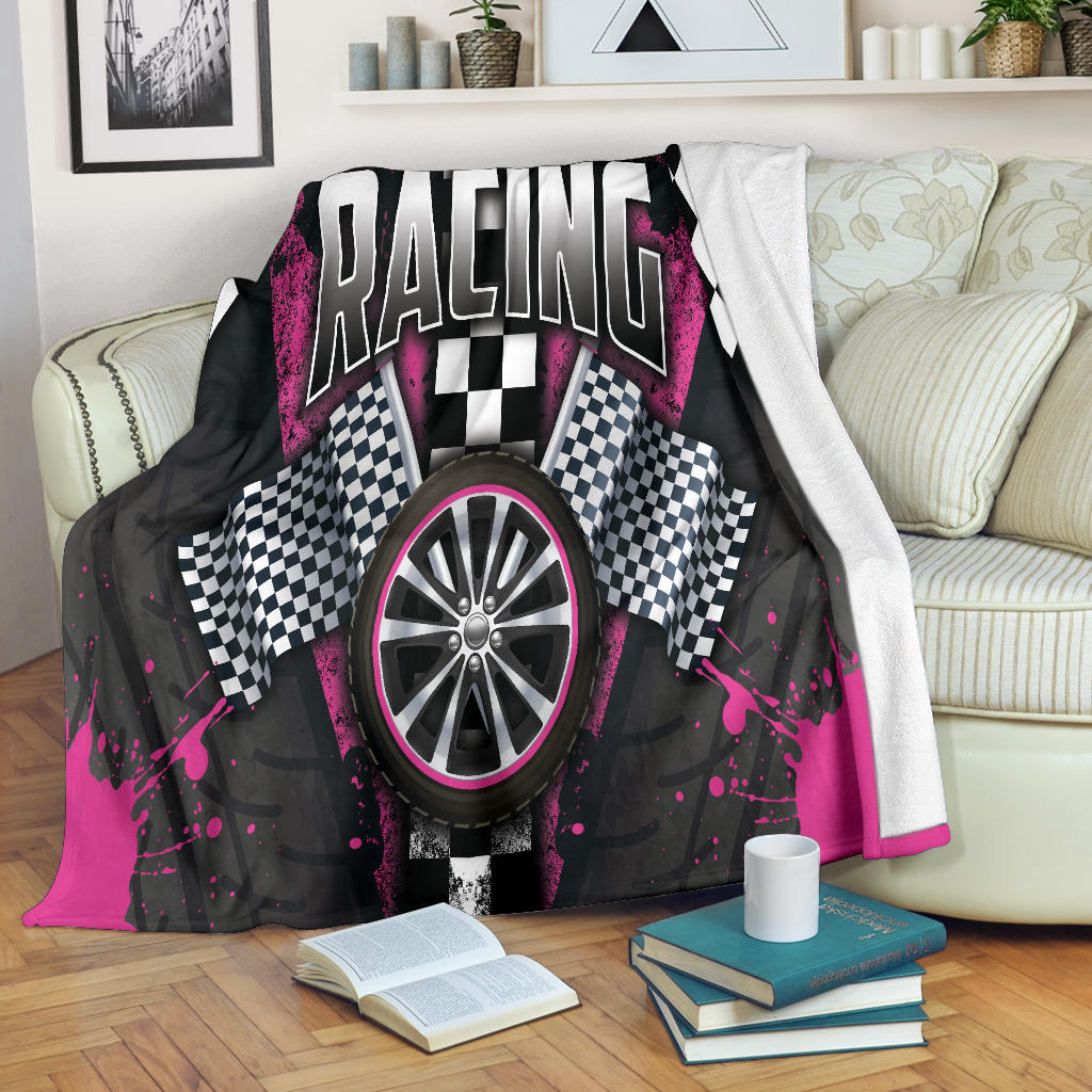 Racing Pink Blanket