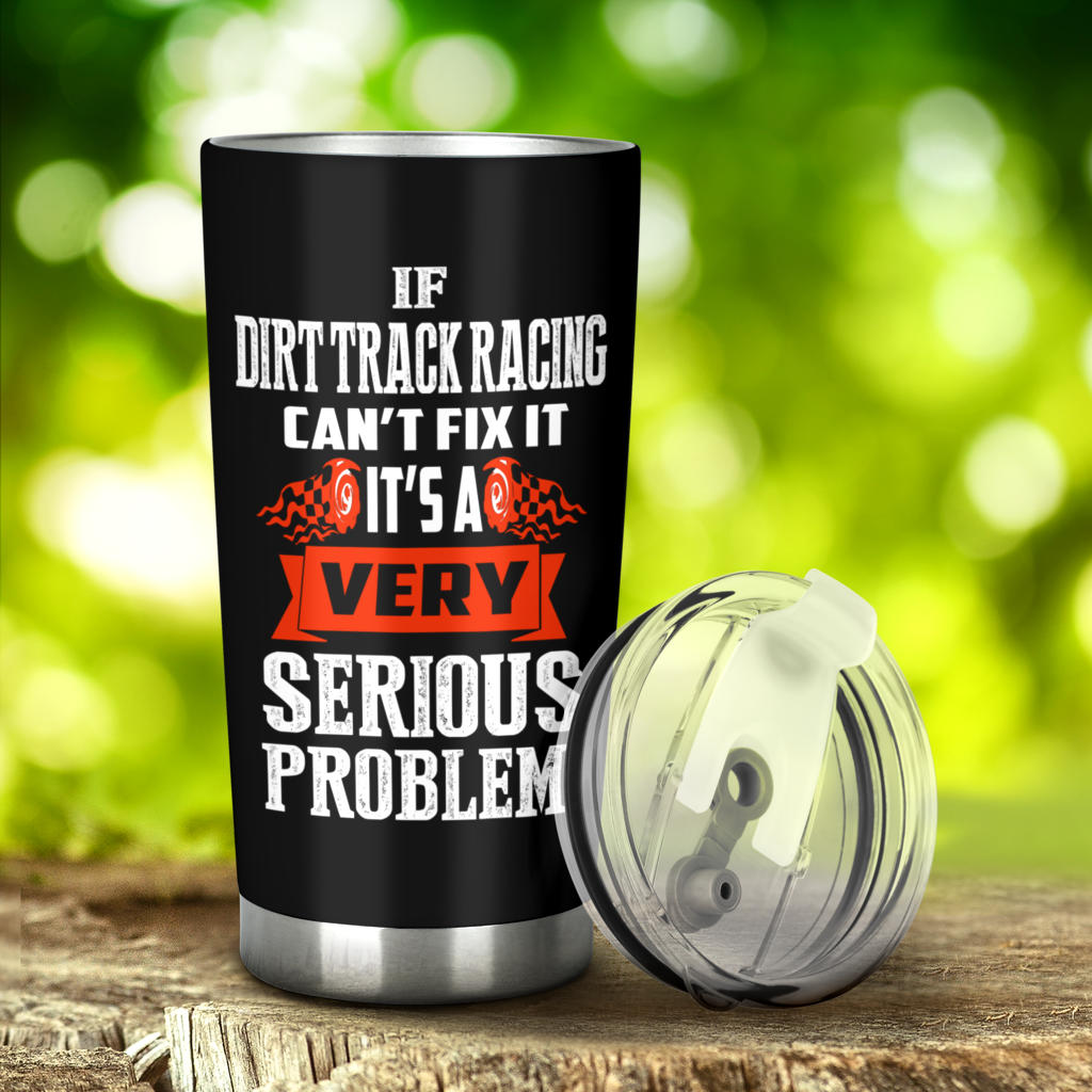 Dirt Track Racing Tumbler