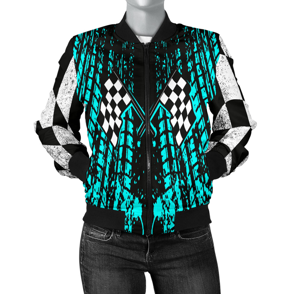 Dirt Racing Women's Bomber Jacket RBCB