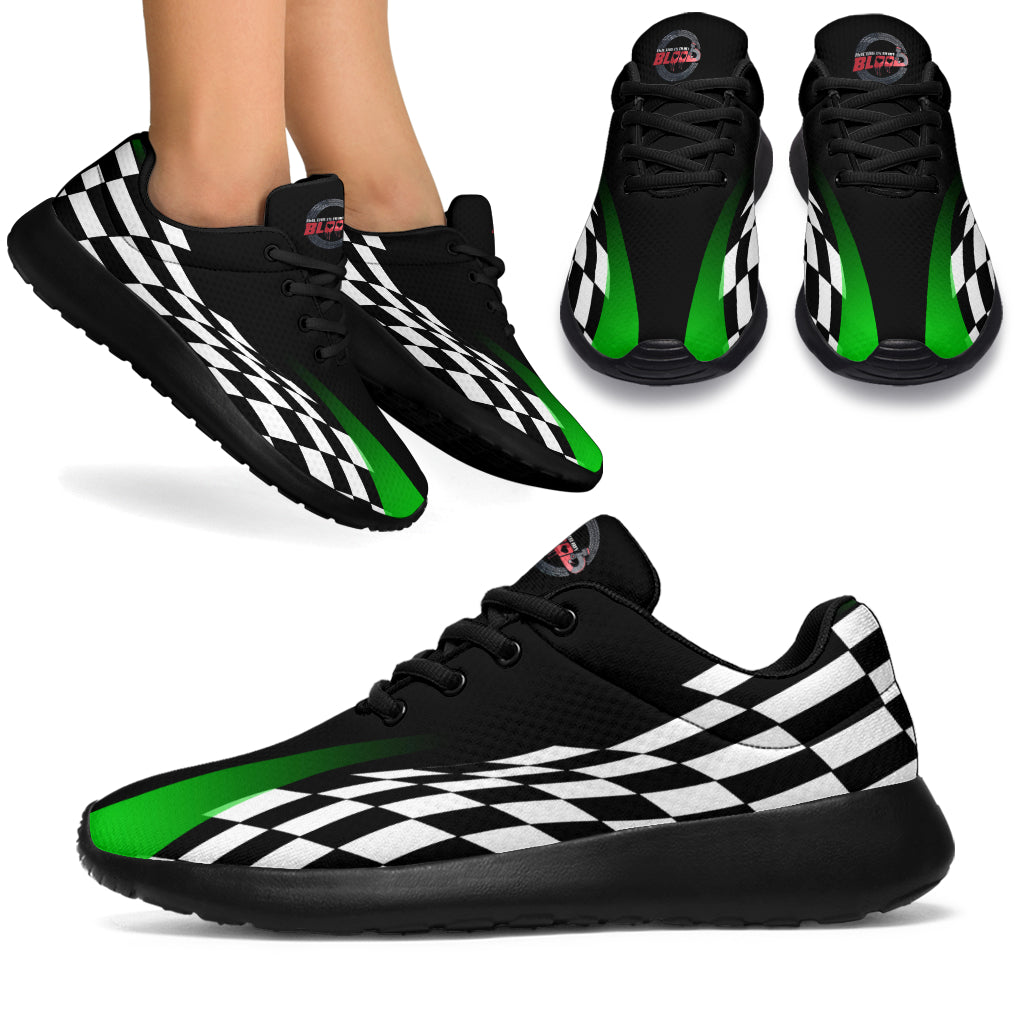 Racing Sneakers Checkered Flag