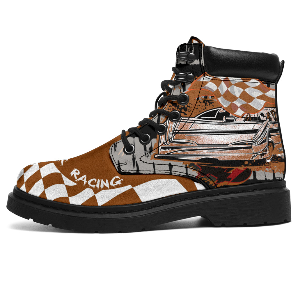 Dirt Track Racing All-Season Boots RBLM