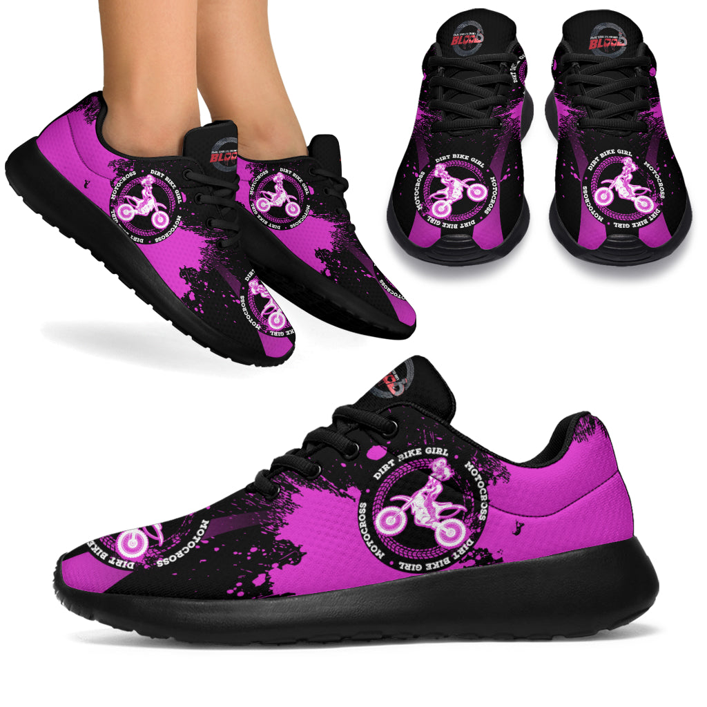 Dirt Bike Girl Sneakers