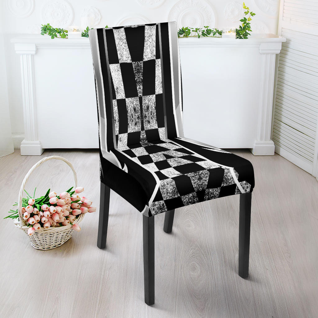 Racing Dining Chair Slip Cover 