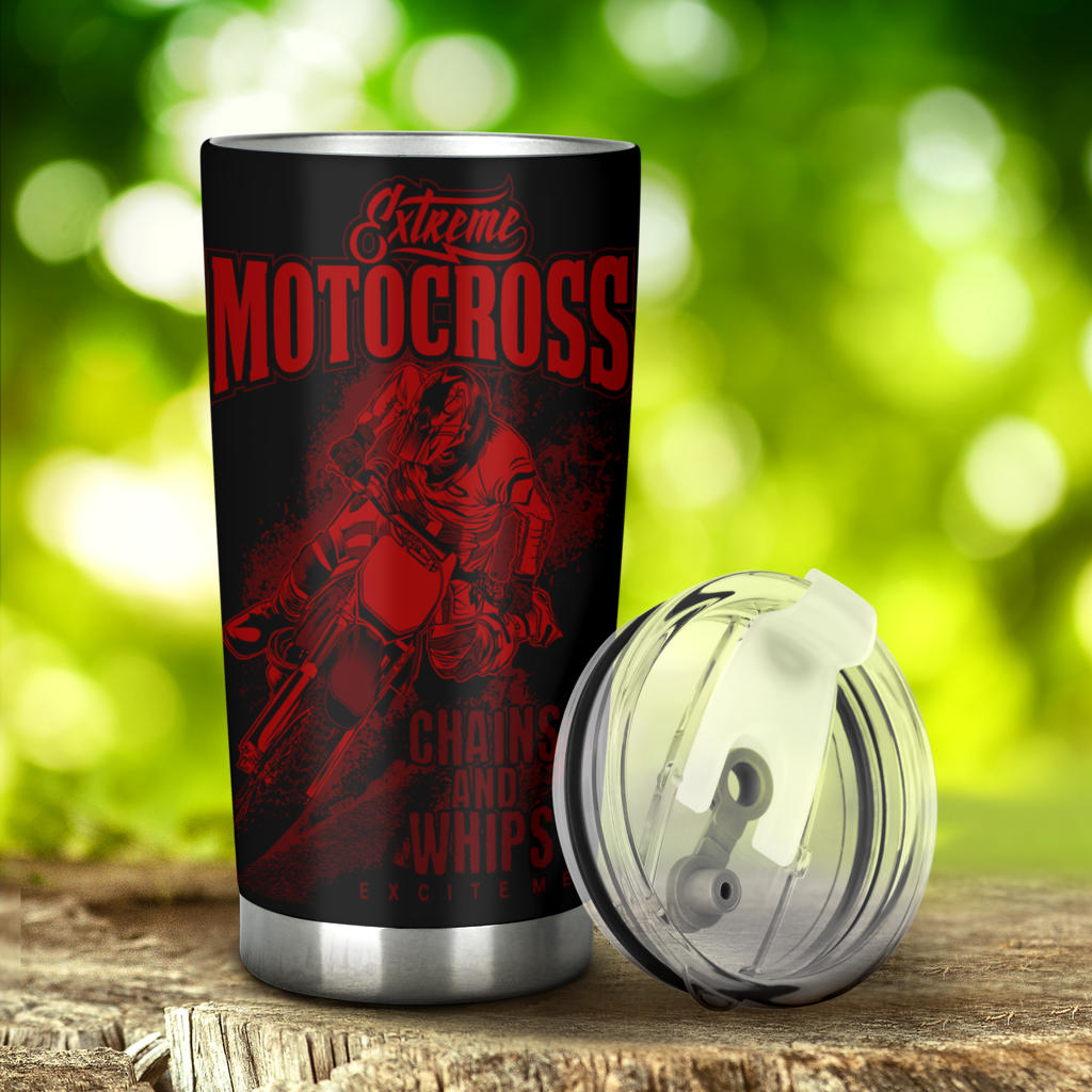 Motocross Tumbler