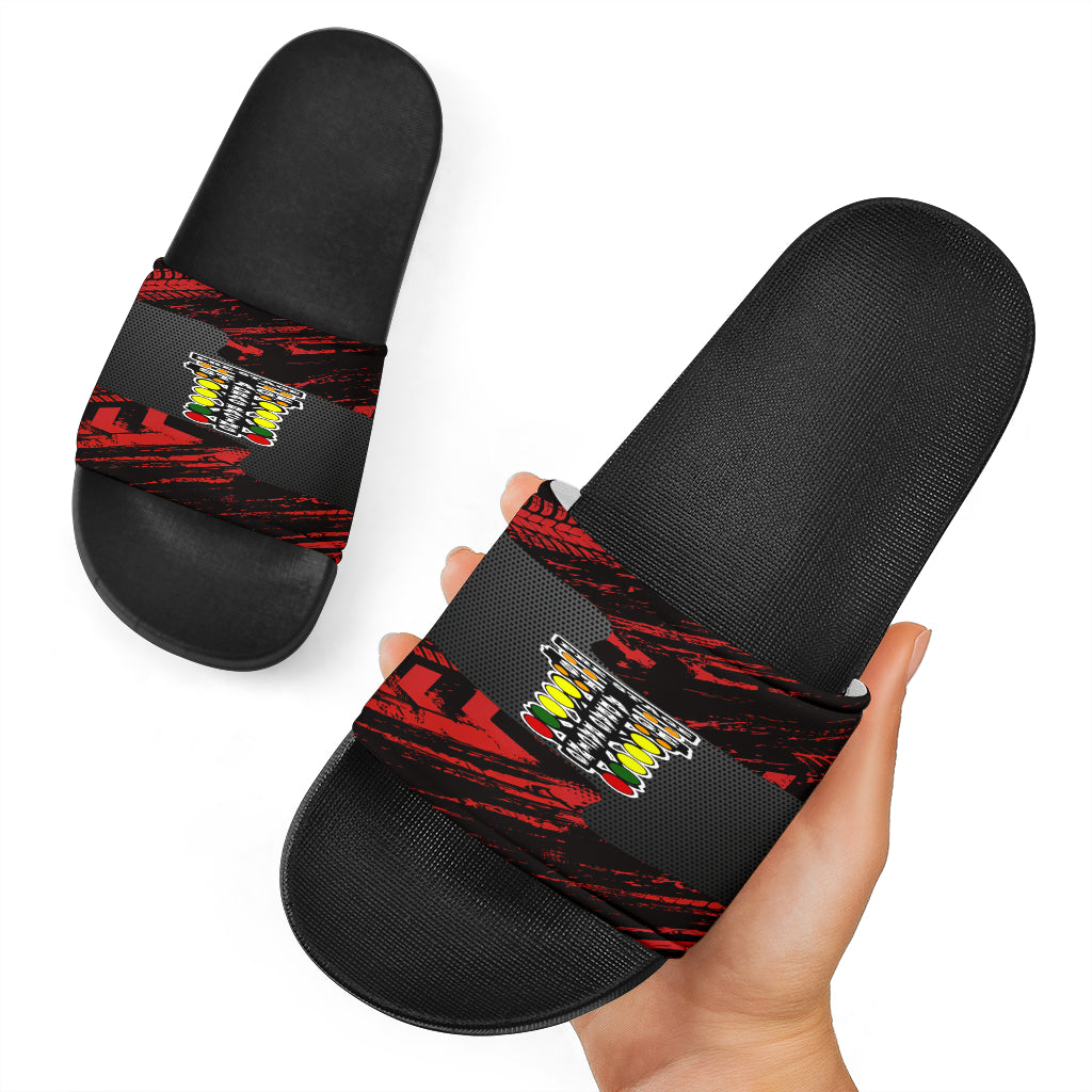 Drag Racing Slide Sandals