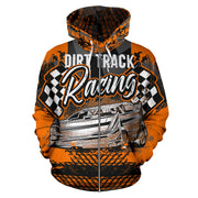 dirt racing late model hoodie