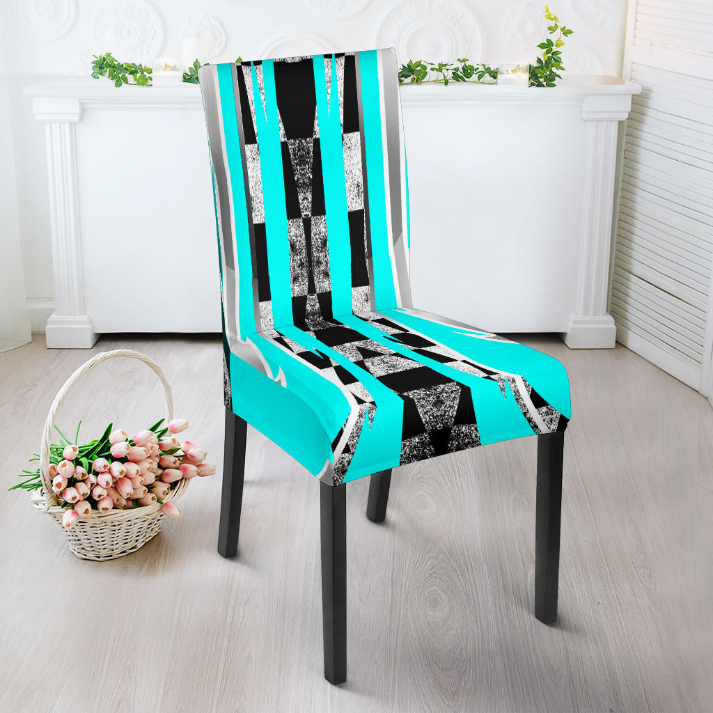 Racing Dining Chair Slip Cover