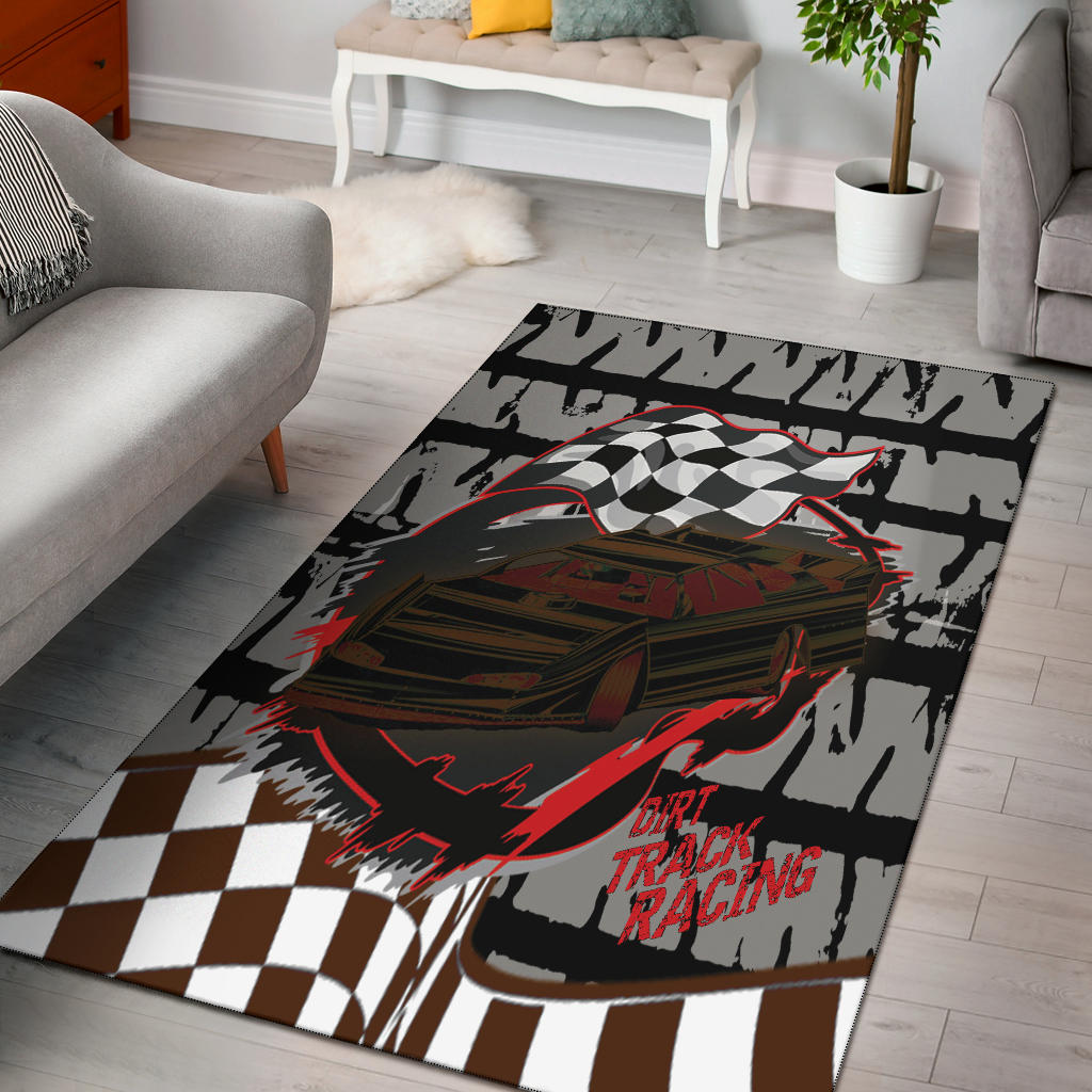 Dirt Racing Late Model Rug