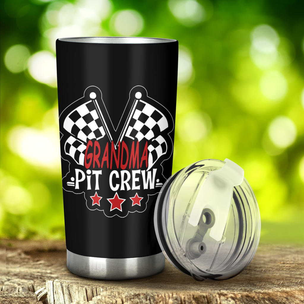 racing grandma tumbler