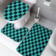 Racing Checkered Bathroom Set