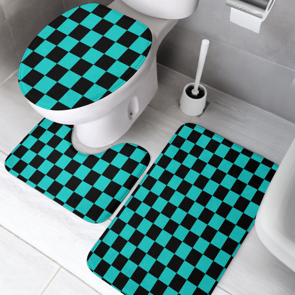 Racing Checkered Bathroom Set
