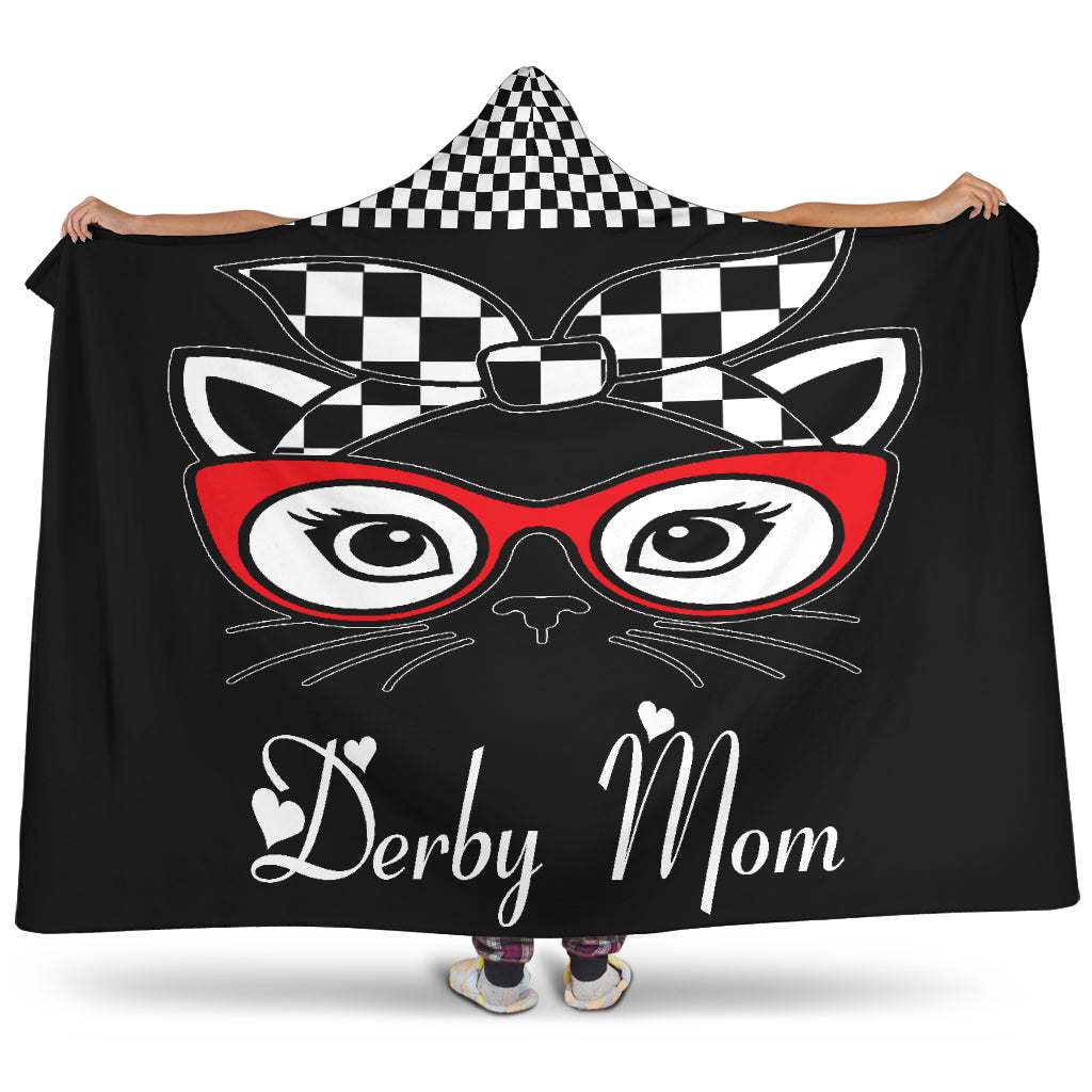 Derby Mom Hooded Blanket