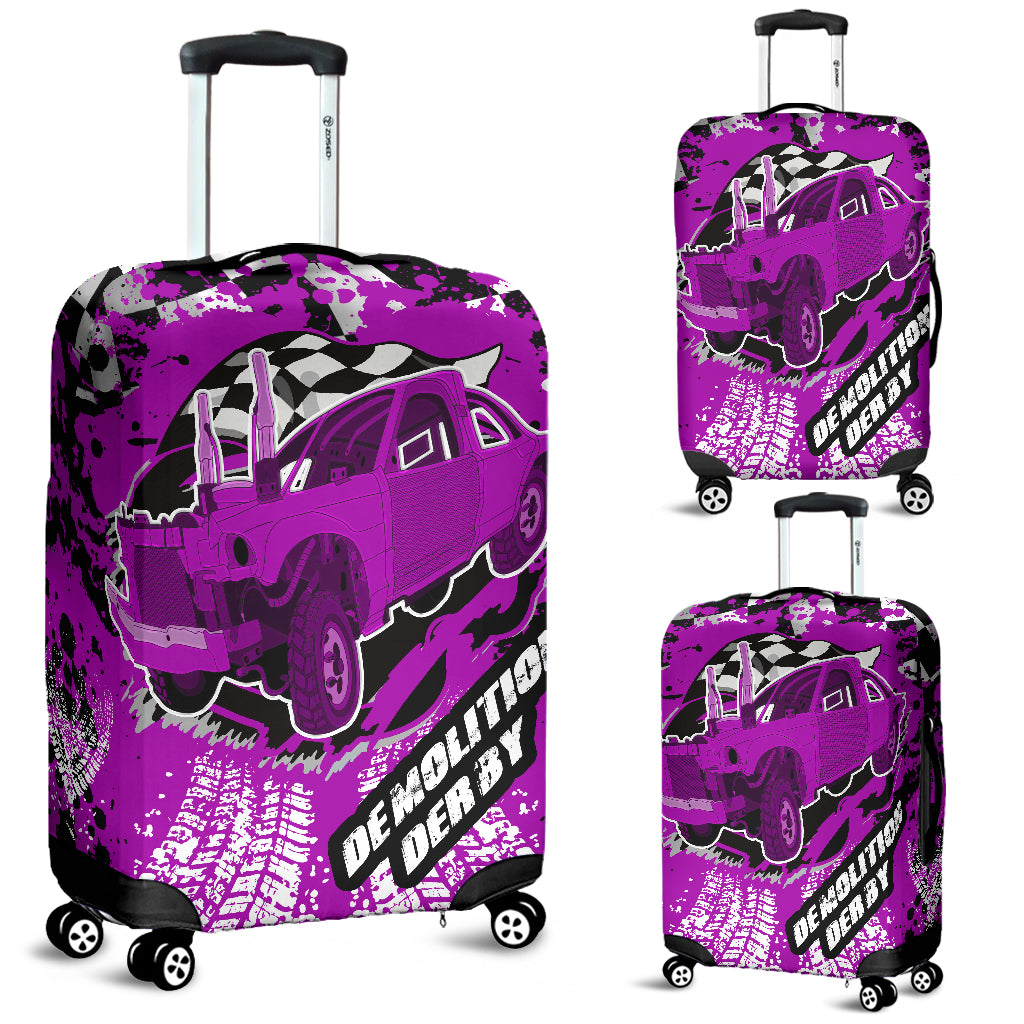 Demolition Derby suitcase cover