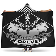 Dirt Racing Forever Late Model Hooded Blanket