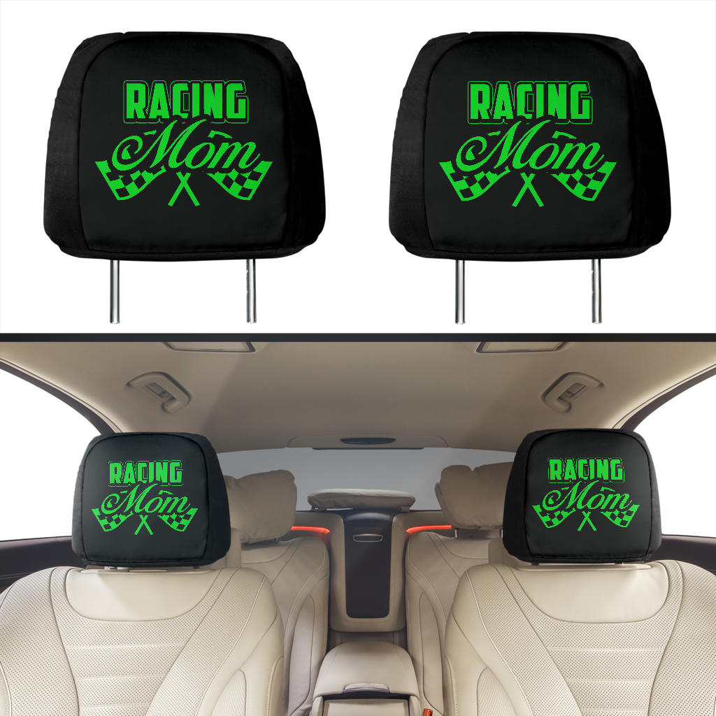 Racing Car Seat Headrest Covers