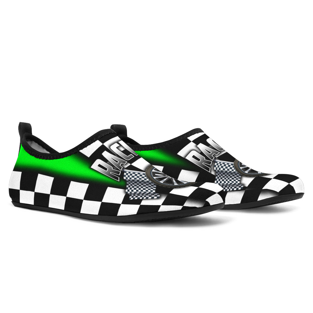 racing aqua shoes