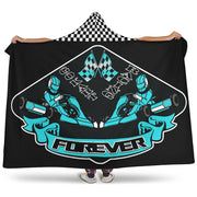 Go-Kart Racing Forever Hooded Blanket