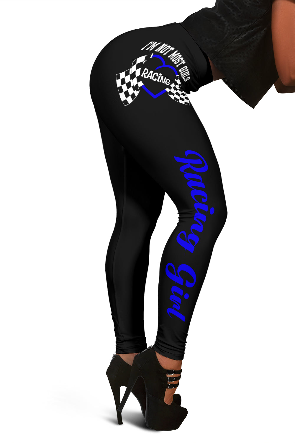 Racing girl leggings