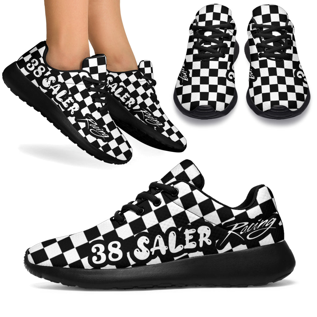 custom racing sneakers number 38 Saler Racing