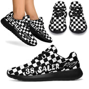 custom racing sneakers number 38 Saler Racing