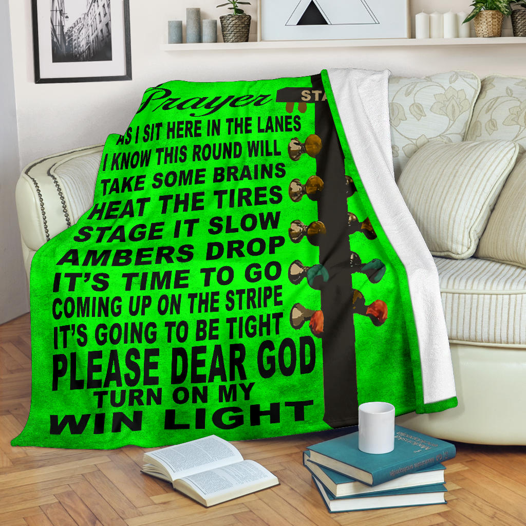 Drag Racer's Prayer Blanket