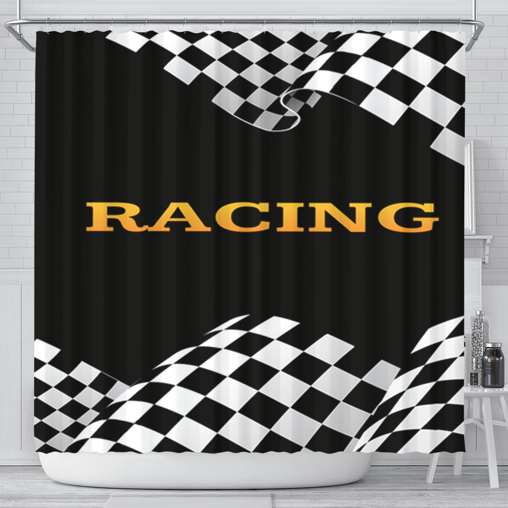 Racing Shower Curtain RB2
