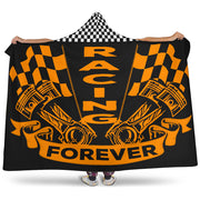 Racing Forever Hooded Blanket