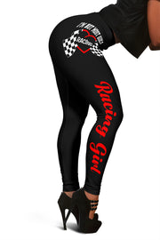 Racing girl leggings