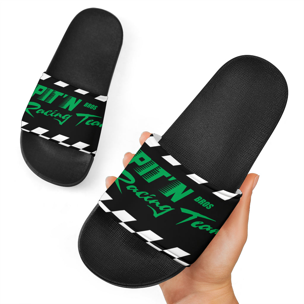 PIT'N Bros Racing Team Slide Sandals