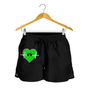 Demolition Derby Heartbeat Women's Shorts