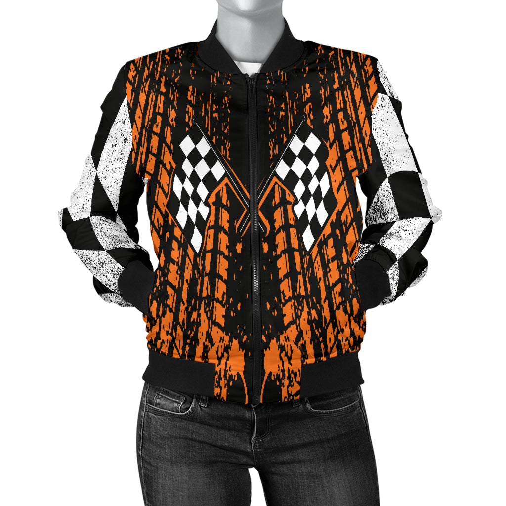 Dirt Racing Women's Bomber Jacket RBO