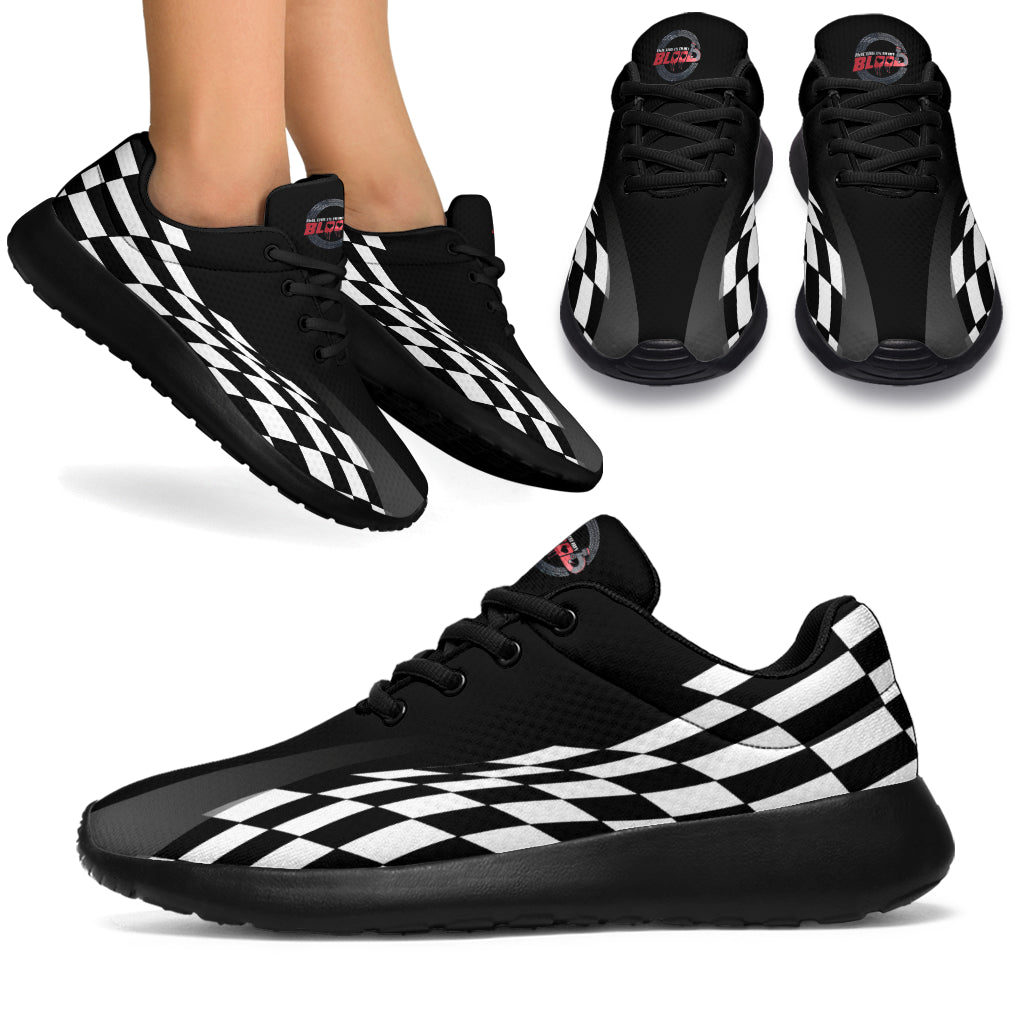 Racing Checkered Sneakers