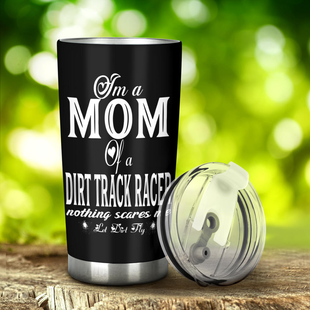 racing mom tumbler