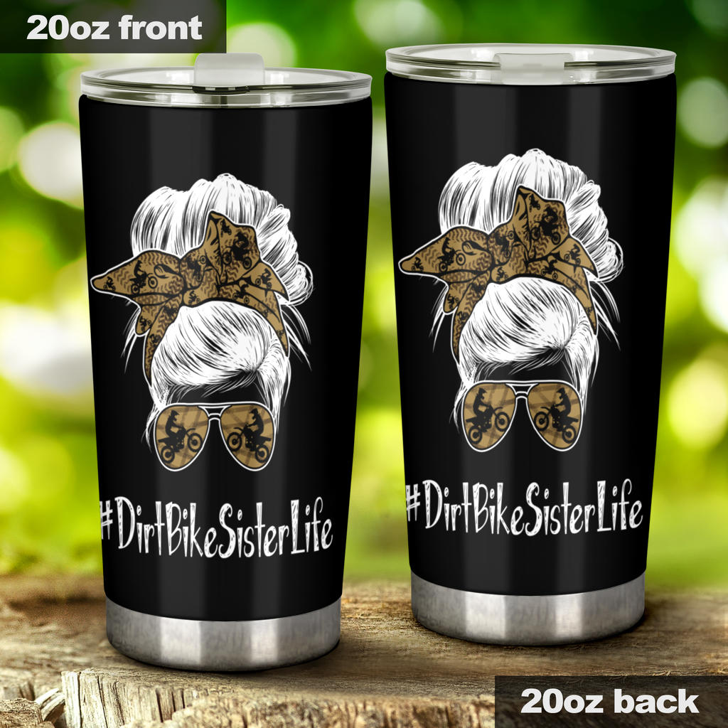 Dirt Bike Sister Tumbler