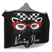 Racing Mom Hooded Blanket