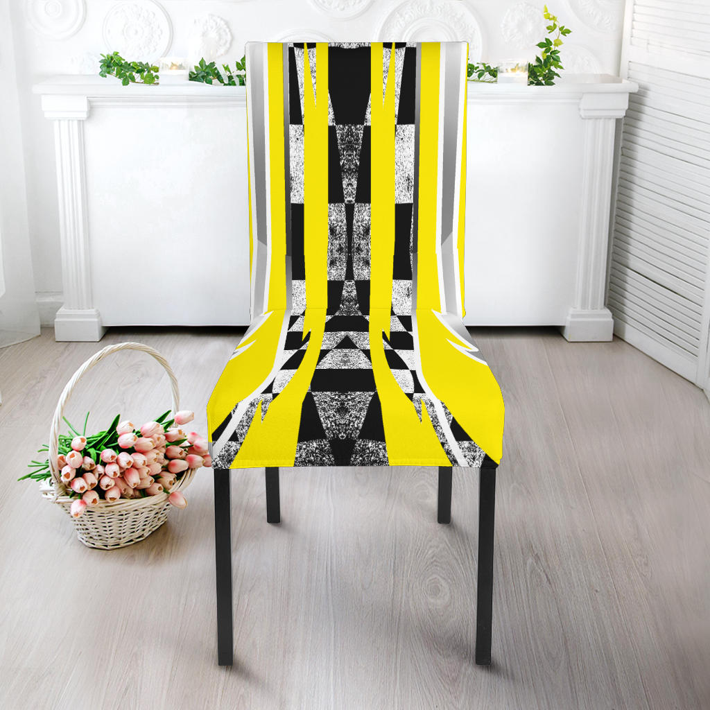 Racing Dining Chair Slip Cover