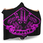 Drag Racing Forever Hooded Blanket