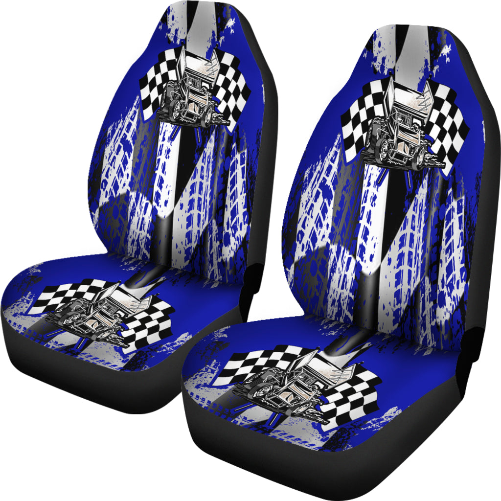 Racing Seat Covers Sprint Car Blue (Set of 2)