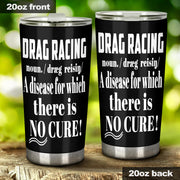 Drag Racing Noun Tumbler