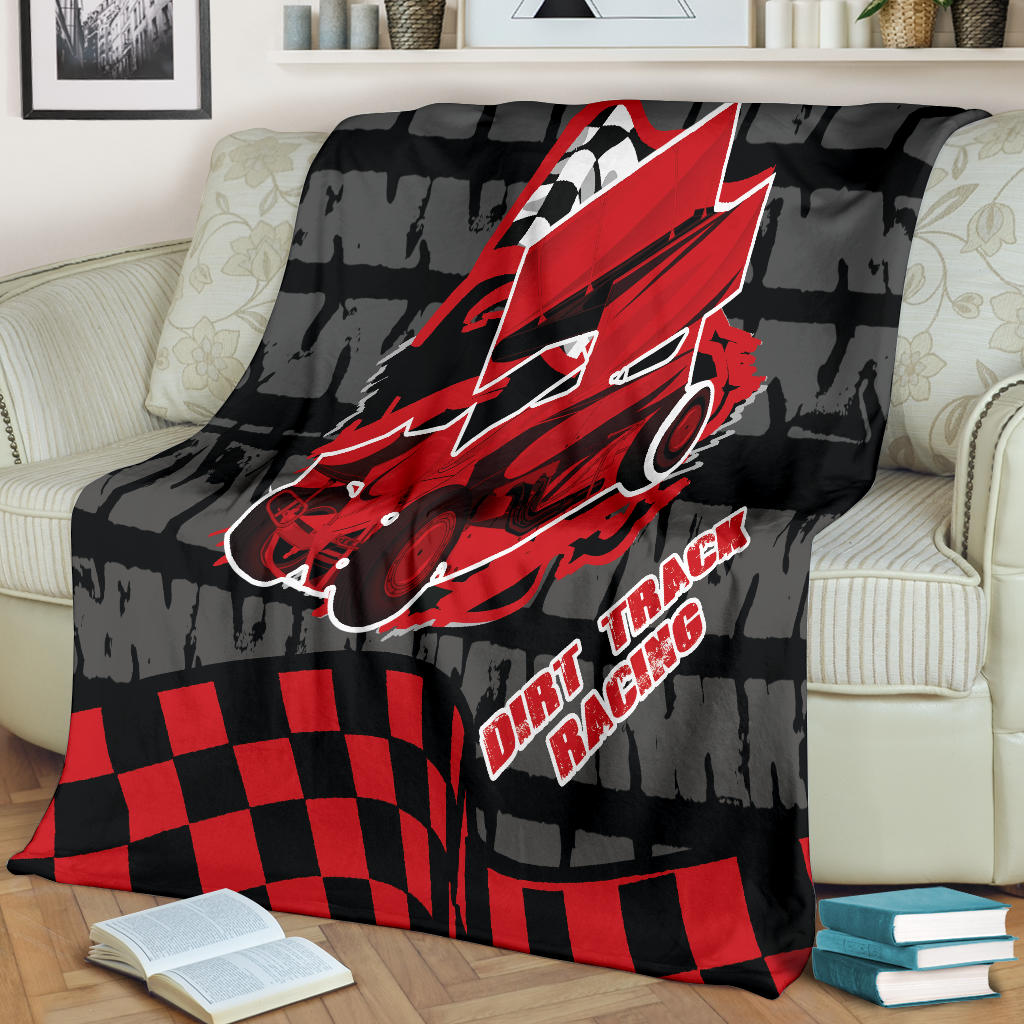 Sprint Car Racing Blanket