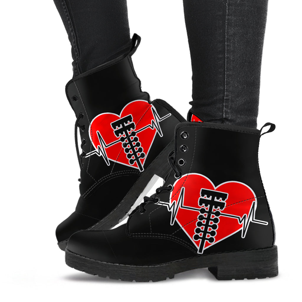 Drag Racing Heartbeat Boots