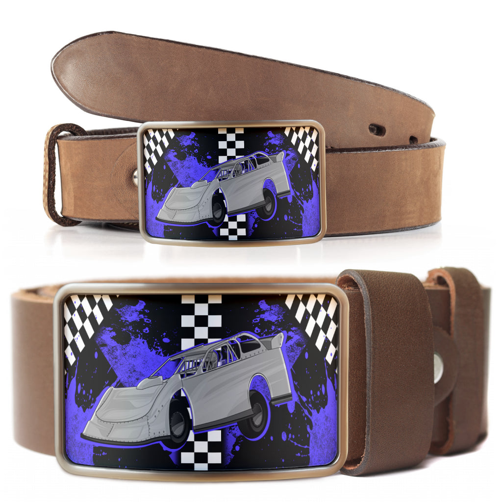 Dirt Track Racing Belt Buckle