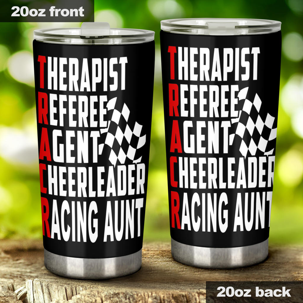 racing aunt tumbler