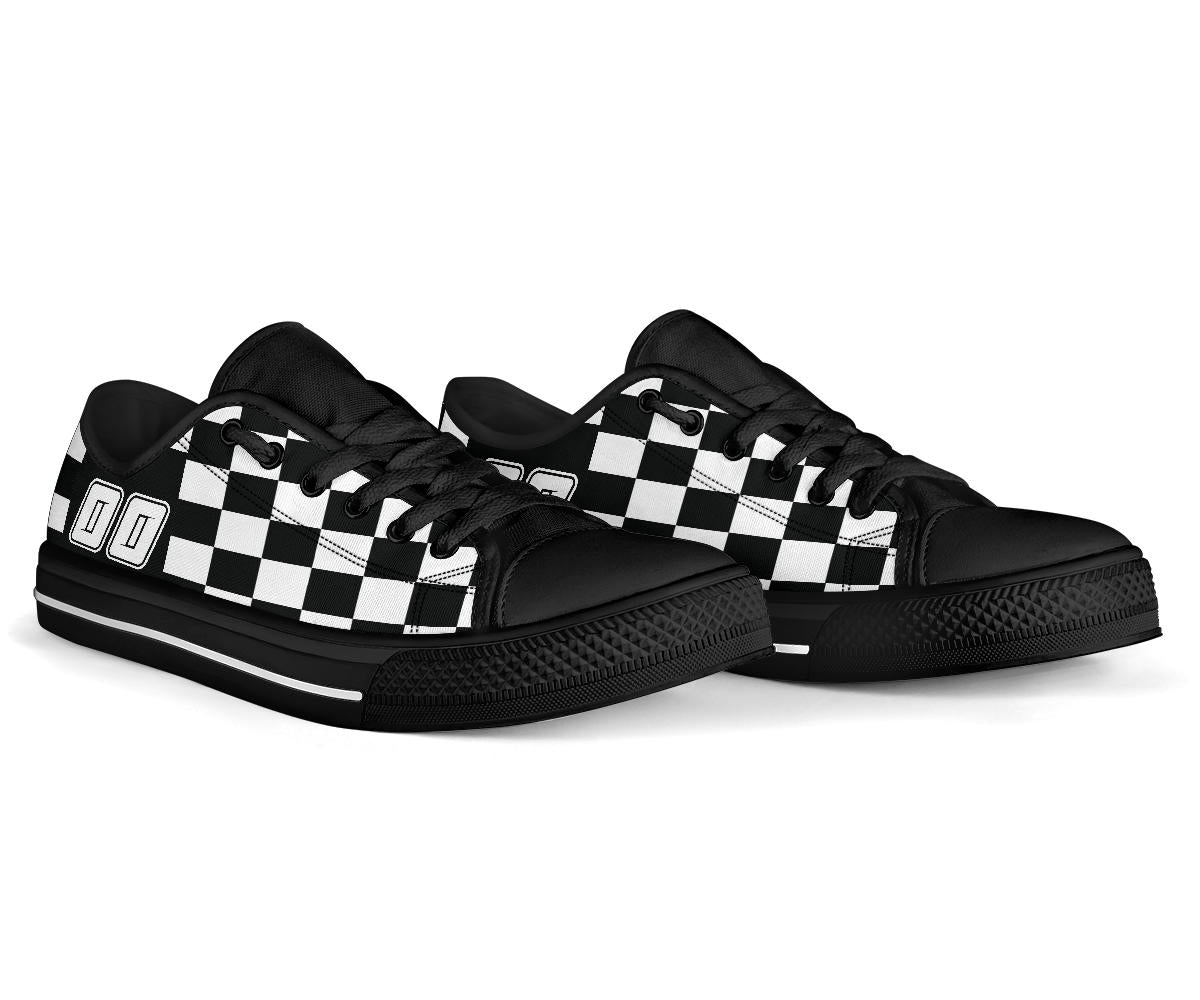 Custom racing low top shoes