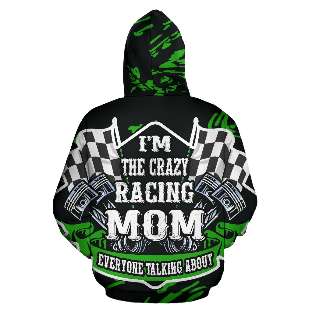 racing mom hoodie