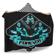 Go-Kart Racing Forever Hooded Blanket