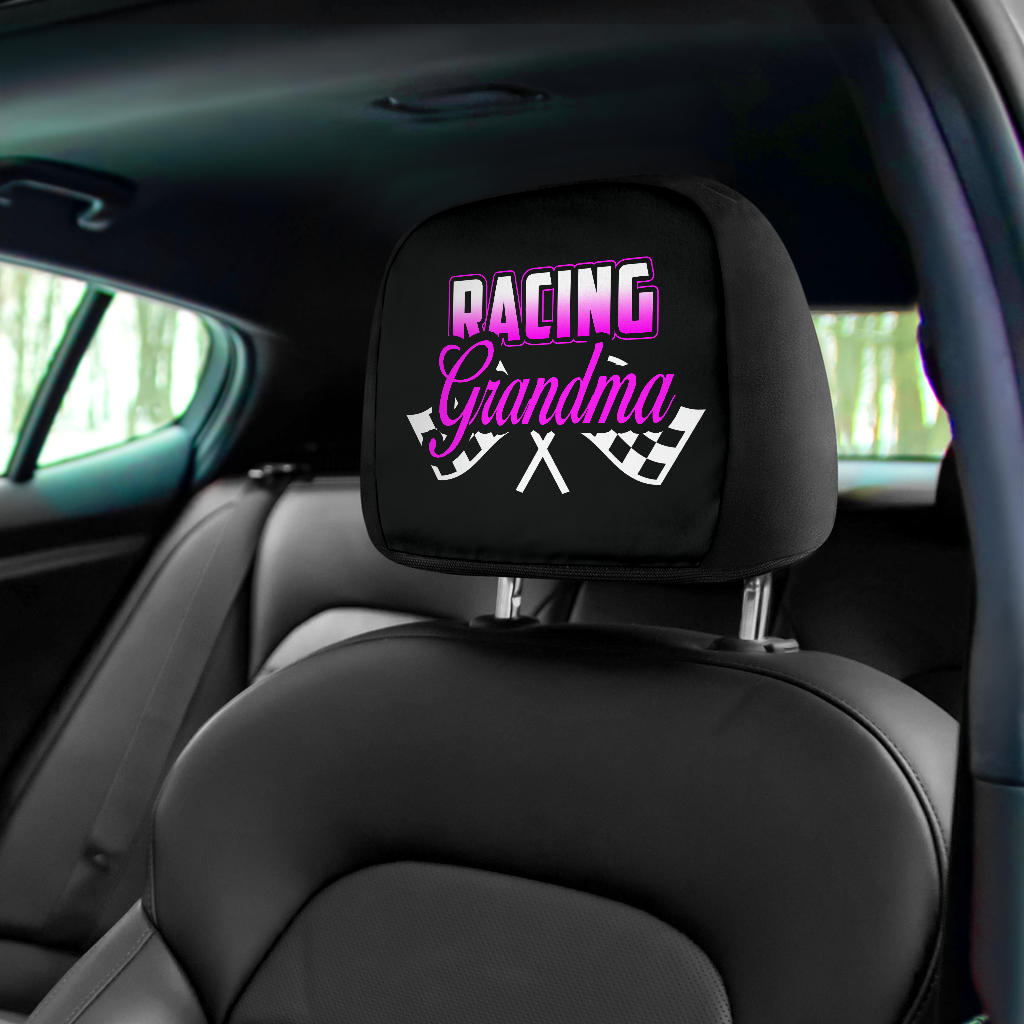 racing Car Seat Headrest Covers