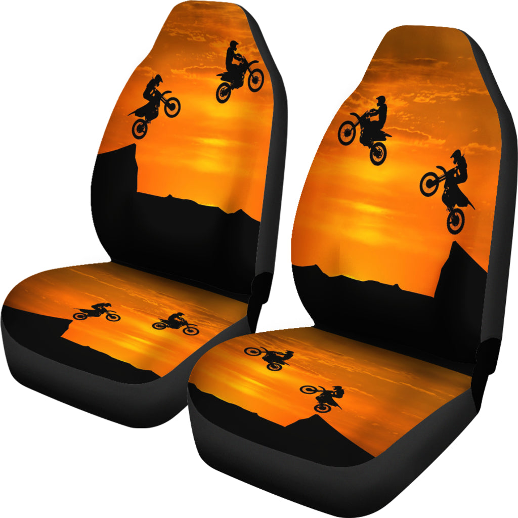 Motocross Car Seat Covers