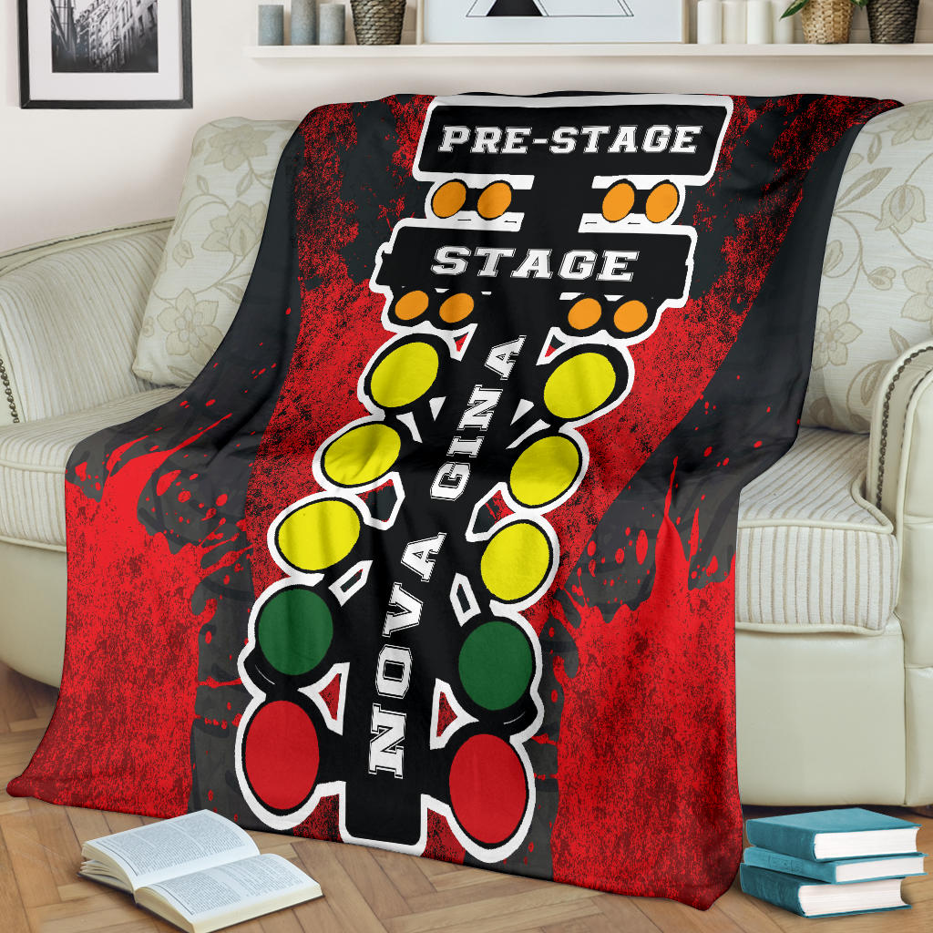 Nova Gina Drag Racing Blanket