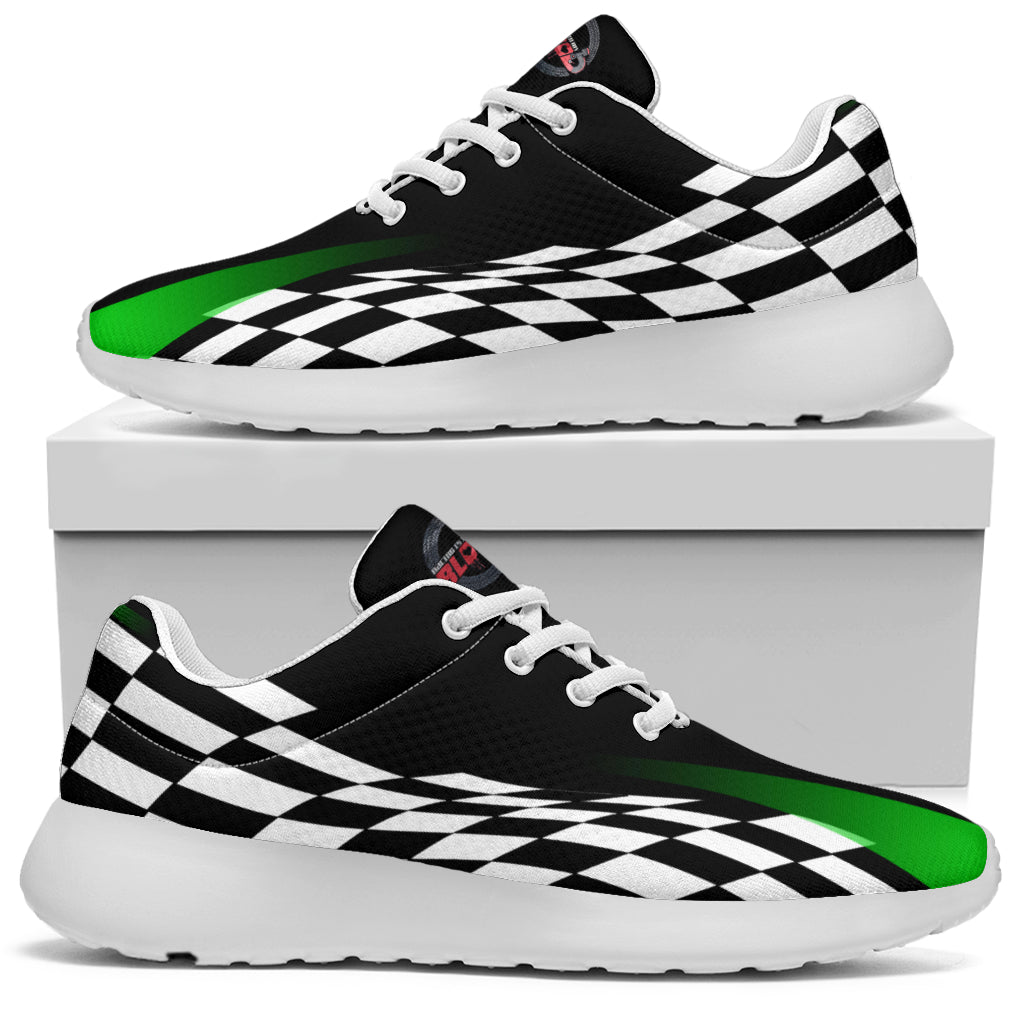 Racing Sneakers Checkered Flag